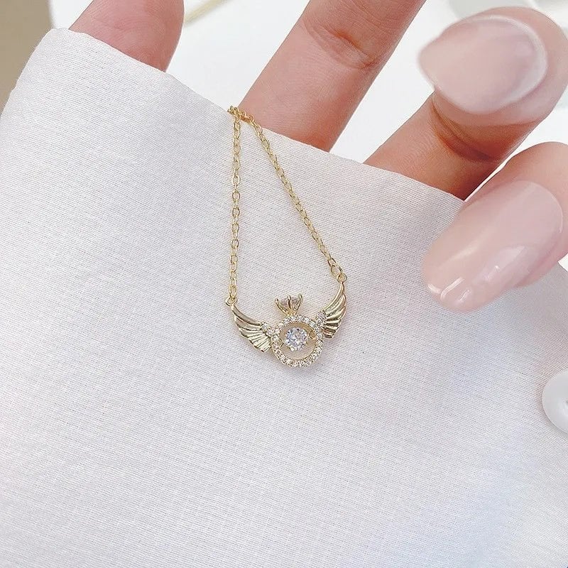 🔥Hot Sale 49% OFF🌹Angel Wings Wings Necklace